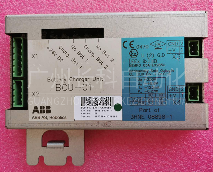 ABB噴涂機器人控制單元BCU-01 3HNE08791-1 ABB噴涂機器人控制單元BCU-01