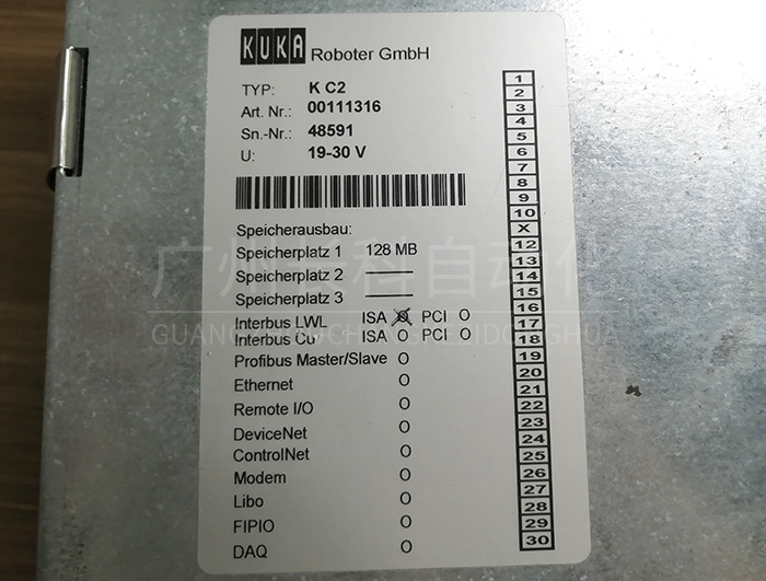 庫卡K C2控制器00-111-316 庫卡K C2控制器00-111-316