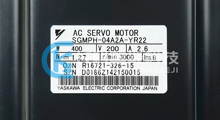 安川400W伺服電機SGMPH-04A2A-YR22 安川400W伺服電機SGMPH-04A2A-YR22