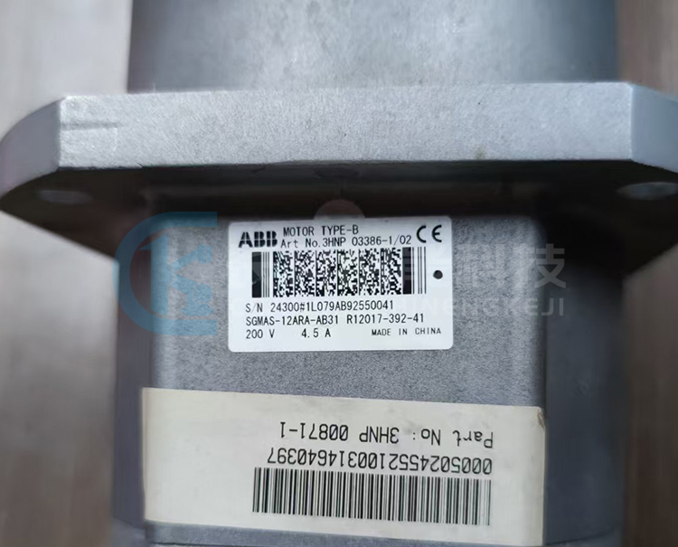 ABB噴涂機器人電機3HNP03386-1/02 ABB噴涂機器人電機3HNP03386-1/02