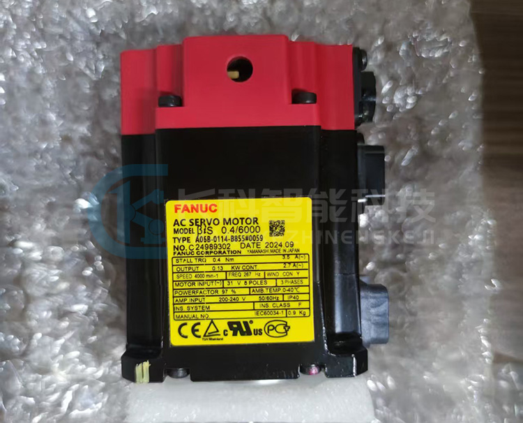 發那科電機A06B-0114-B855#0059 βiS 0.4/5000 發那科電機A06B-0114-B855#0059 βiS 0.4/5000